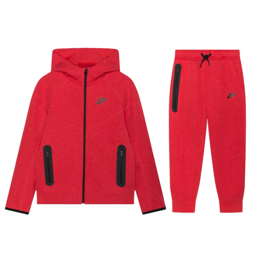 Nike Tech Fleece Set Red