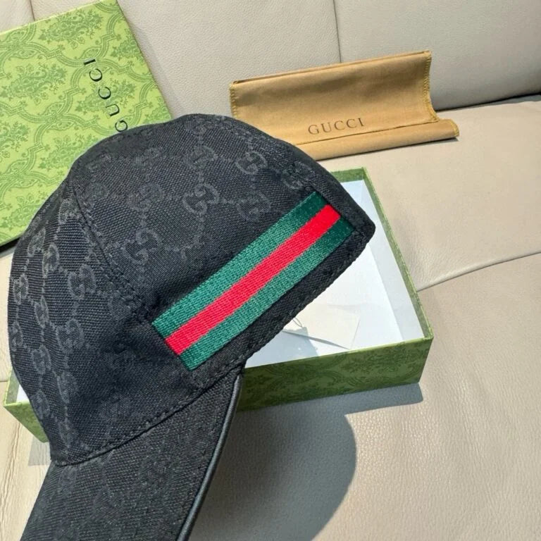 Gucci GG Canvas Baseball Cap Black