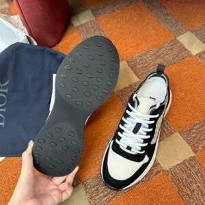 Dior B25 Suede Black White