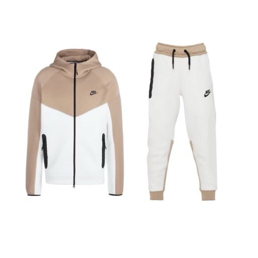 Nike Tech Fleece Set Beige