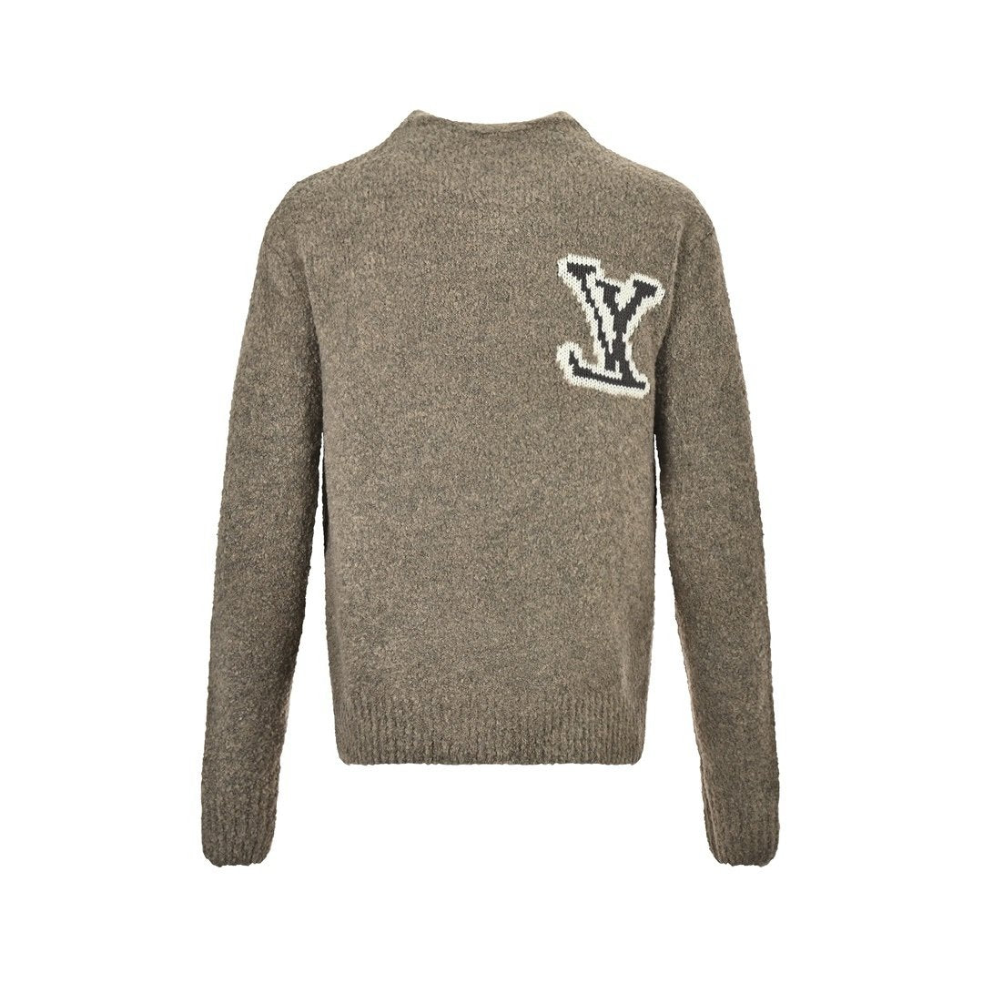 Louis Vuitton LV Intarsia Sweater Brown