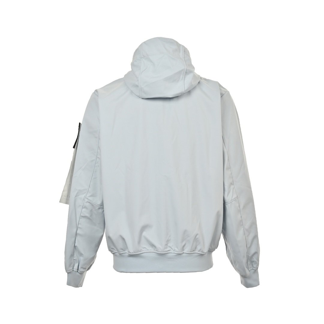 Stone Island 40227 Soft Shell Jacket Light Blue