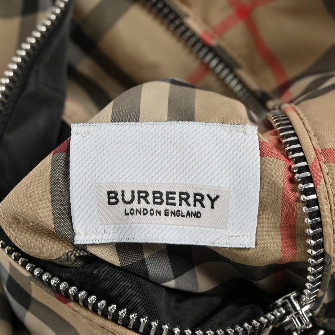 Burberry Reversible Check Jacket Black