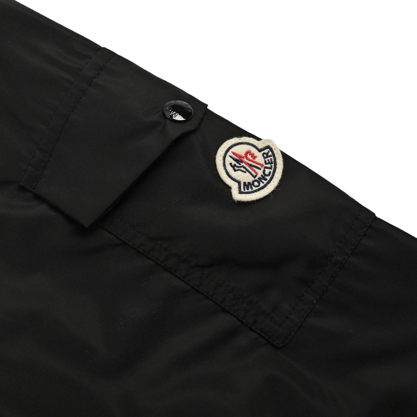 Moncler Etiache Hooded Rain Jacket Black