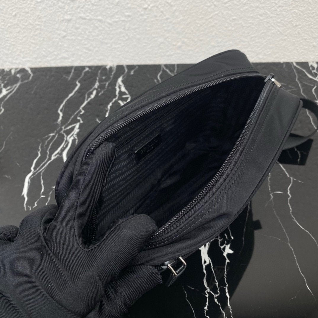 Prada Re-Nylon Shoulder Bag Black