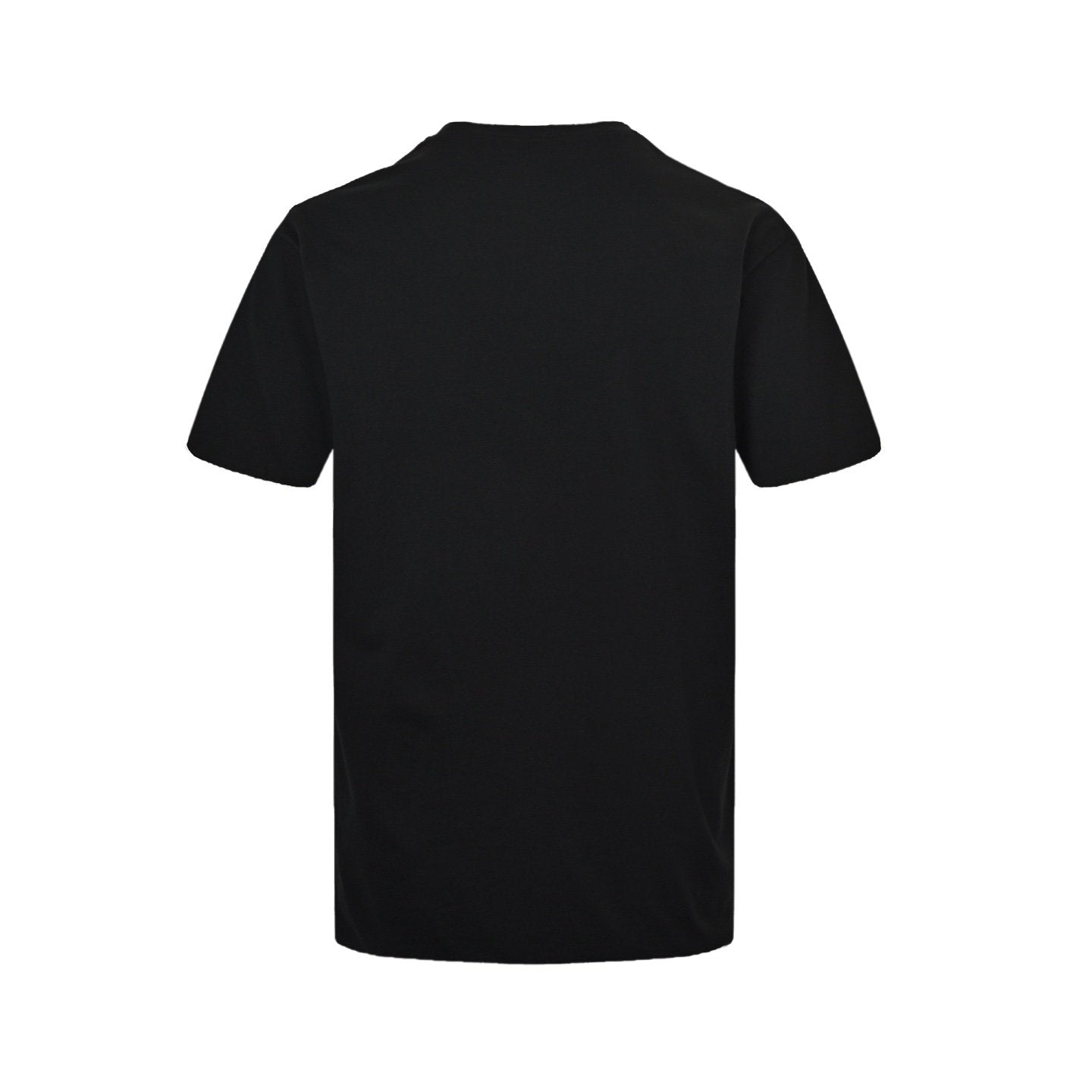 Moncler White Logo Cotton Jersey T-Shirt Black