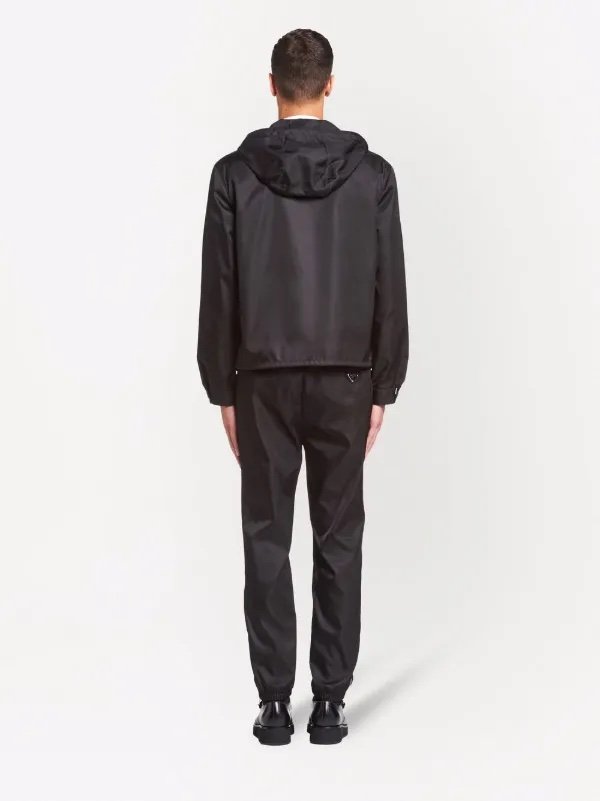 Prada Black Re-Nylon Windbreaker