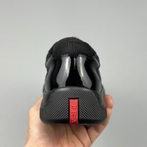 Prada Americas Cup Black Trainers