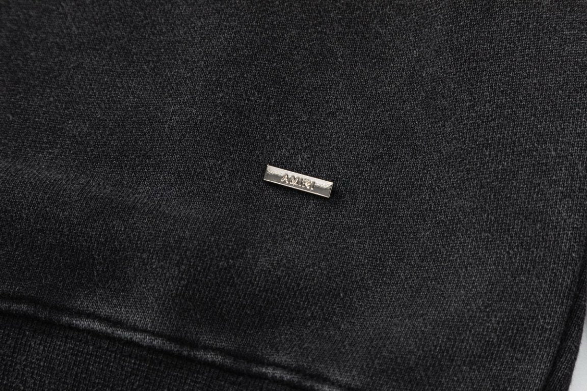 Amiri Vintage Pegasus Hoodie In Black