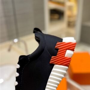 Hermes Bouncing Sneaker Black Red