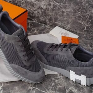 Hermes Bouncing Sneaker Grey White