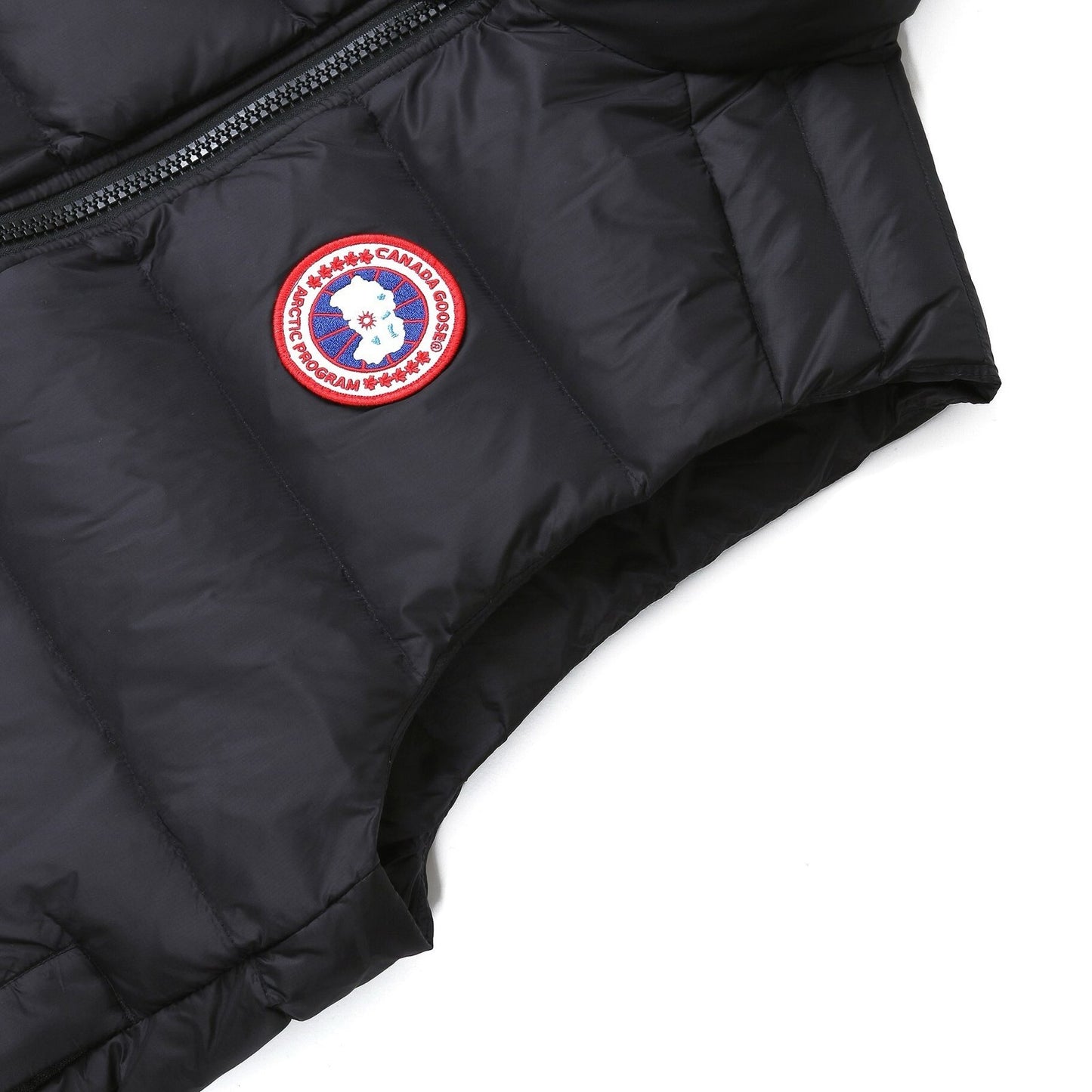 Canada Goose Crofton Down Bodywarmer In Black