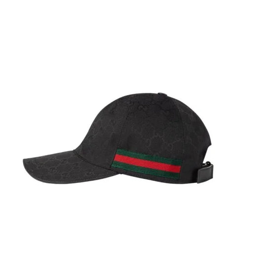 Gucci GG Canvas Baseball Cap Black