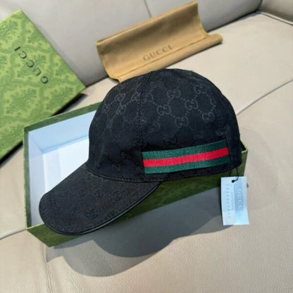 Gucci GG Canvas Baseball Cap Black