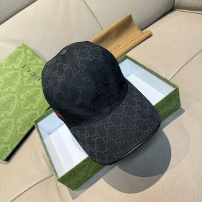 Gucci GG Canvas Baseball Cap Black