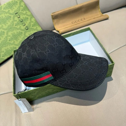 Gucci GG Canvas Baseball Cap Black