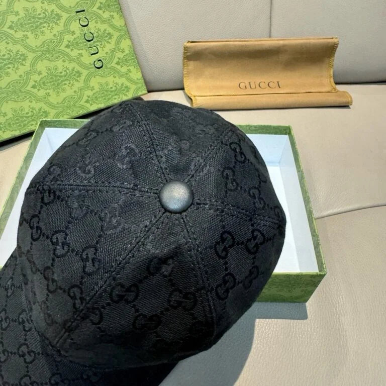 Gucci GG Canvas Baseball Cap Black