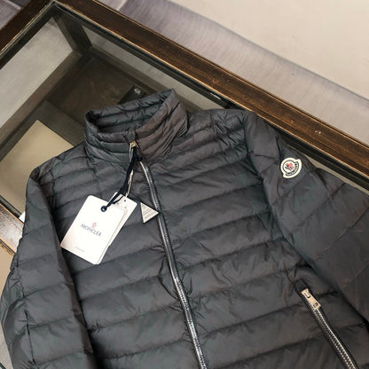 Moncler Arnique Short Down Jacket Grey