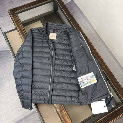 Moncler Arnique Short Down Jacket Grey