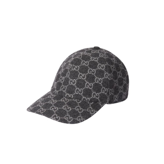 Gucci GG Supreme Baseball Cap Black White