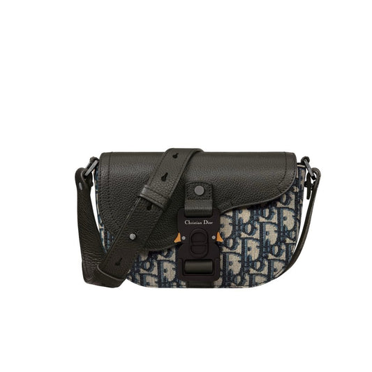 Dior Oblique Mini Saddle Messenger Bag