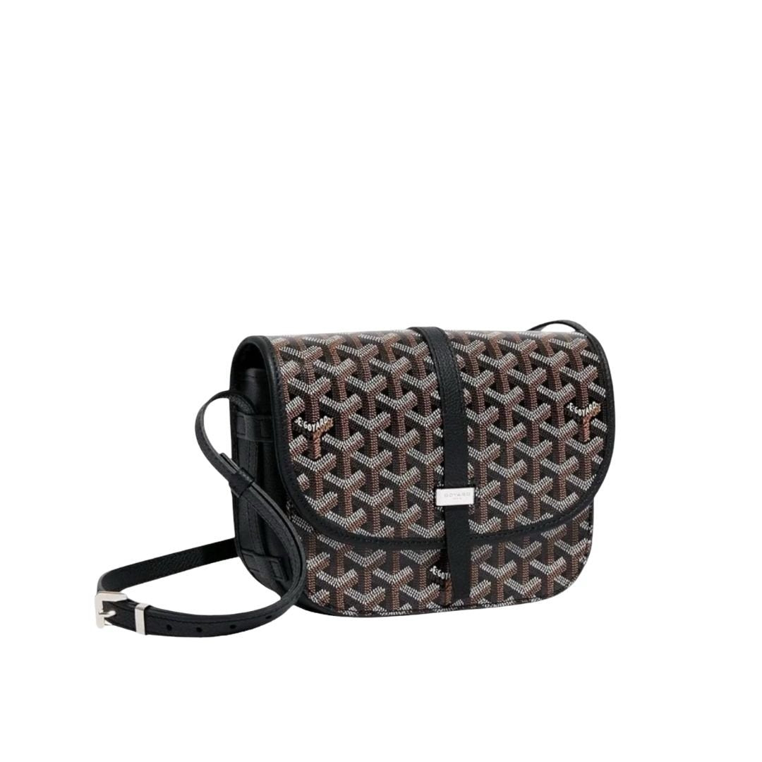Goyard Belvedere PM Messenger Bag Black