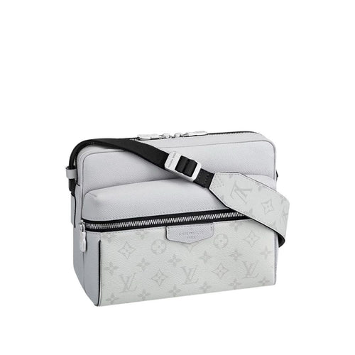 Louis Vuitton Taigarama Monogram Outdoor Messenger Bag White