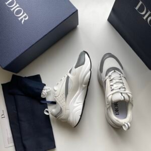Dior B22 White Silver