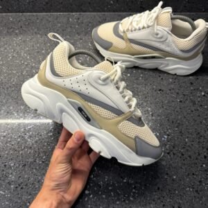 Dior B22 White Beige Silver