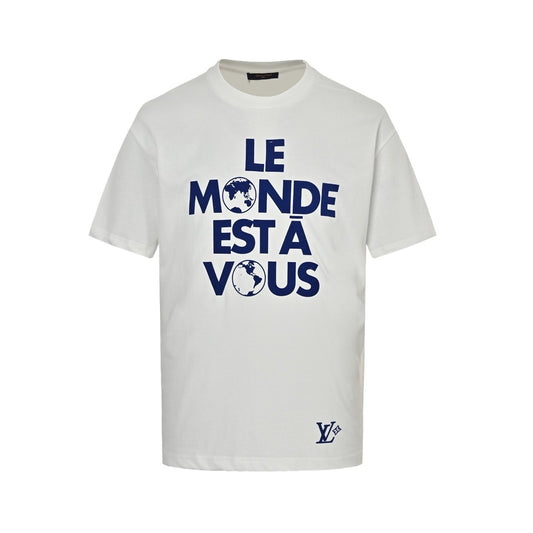 Louis Vuitton Graphic Cotton T-Shirt White