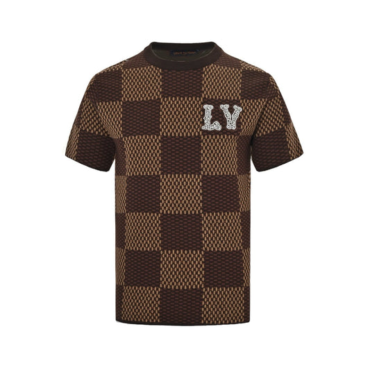 Louis Vuitton Cotton Damier Crystal LV Pack Brown