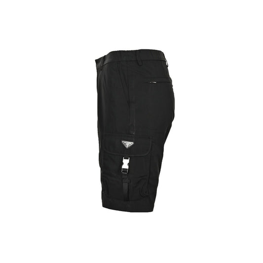 Prada Re-Nylon Cargo Short Black