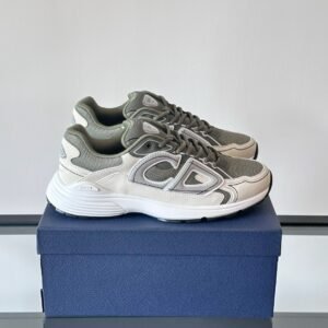 Dior B30 Reflective Olive Green White