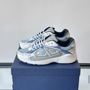Dior B30 Reflective Blue Grey White