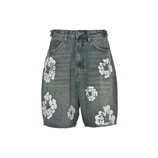 Denim Tears Cotton Short Denim Blue