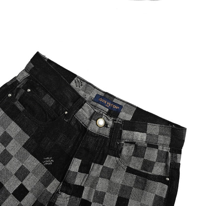 Louis Vuitton Damoflage Skate Denim