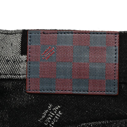 Louis Vuitton Damoflage Skate Denim