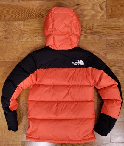 The North Face Himalayan Down Jacket In Orange/Black