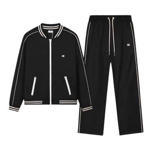 Celine Triomphe Teddy Tracksuit (Black)