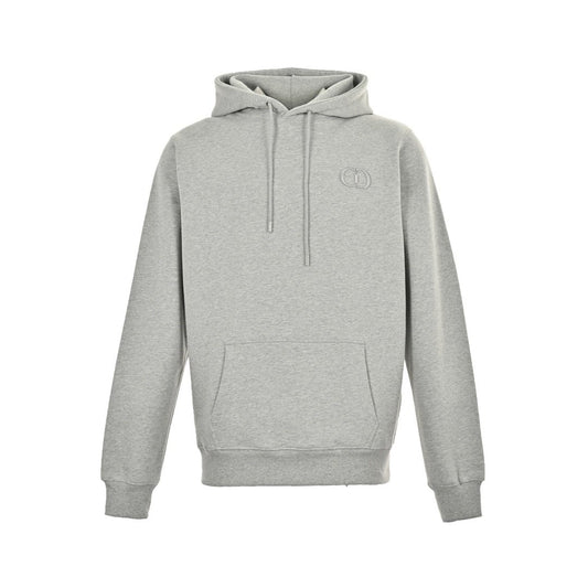 Dior CD Icon Logo Hoodie In Grey
