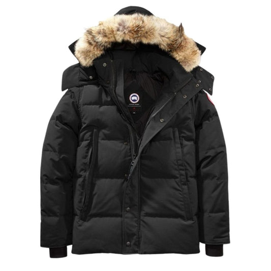 Canada Goose Wyndham Parka Black Fur