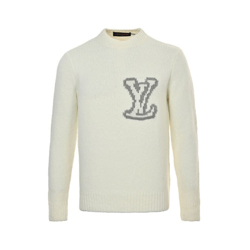 Louis Vuitton LV Intarsia Sweater White