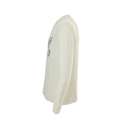 Louis Vuitton LV Intarsia Sweater White