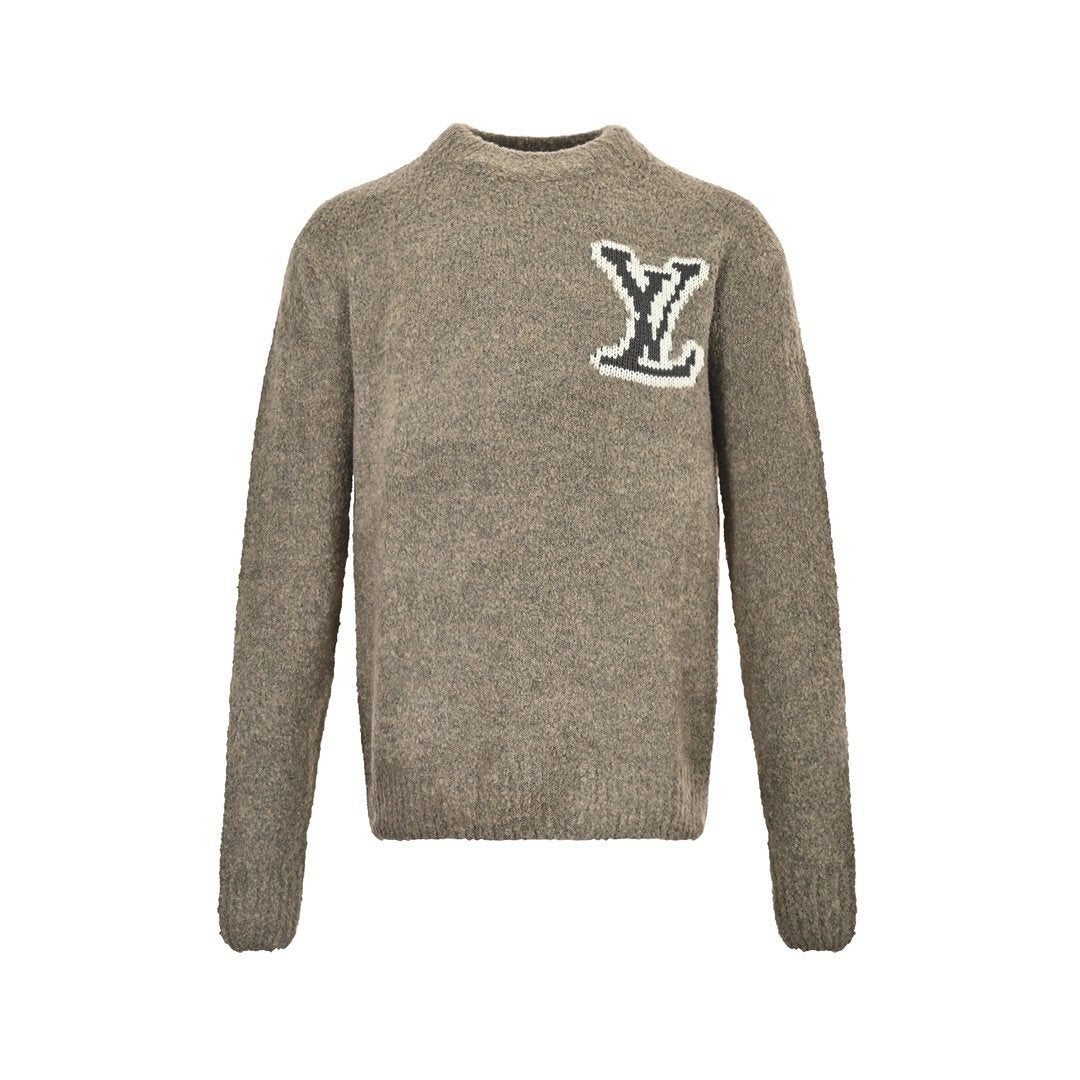 Louis Vuitton LV Intarsia Sweater Brown