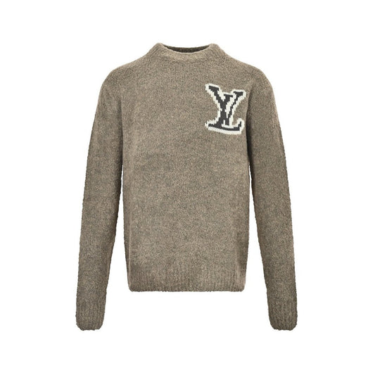 Louis Vuitton LV Intarsia Sweater Brown