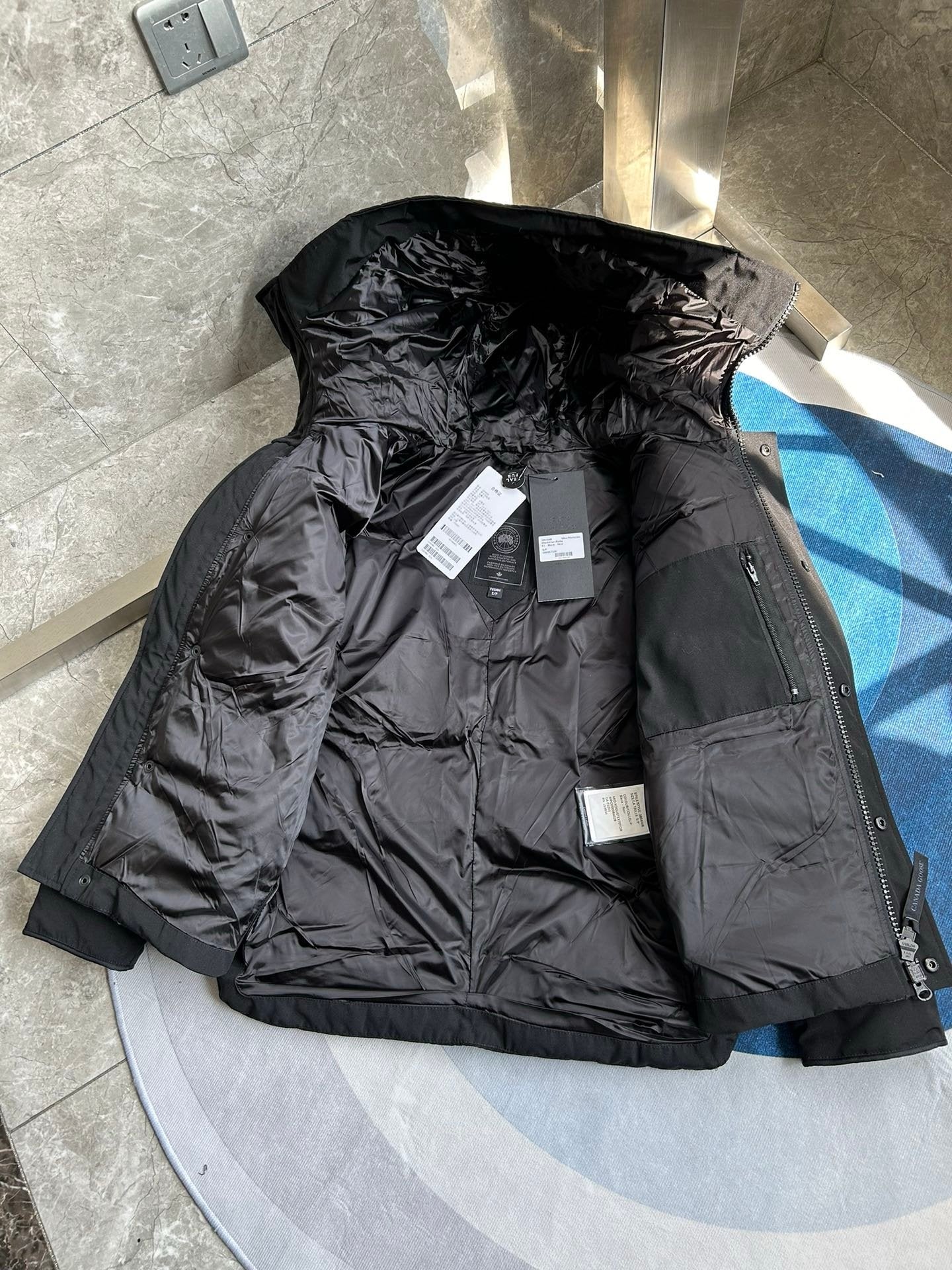 Canada Goose MacMillan Black Jacket Black Label