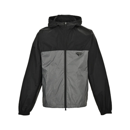 Prada Black/Iron Grey Re-Nylon Jacket