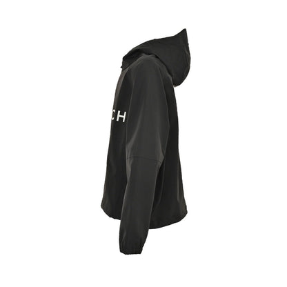 Givenchy Wind Jack Logo Print Black