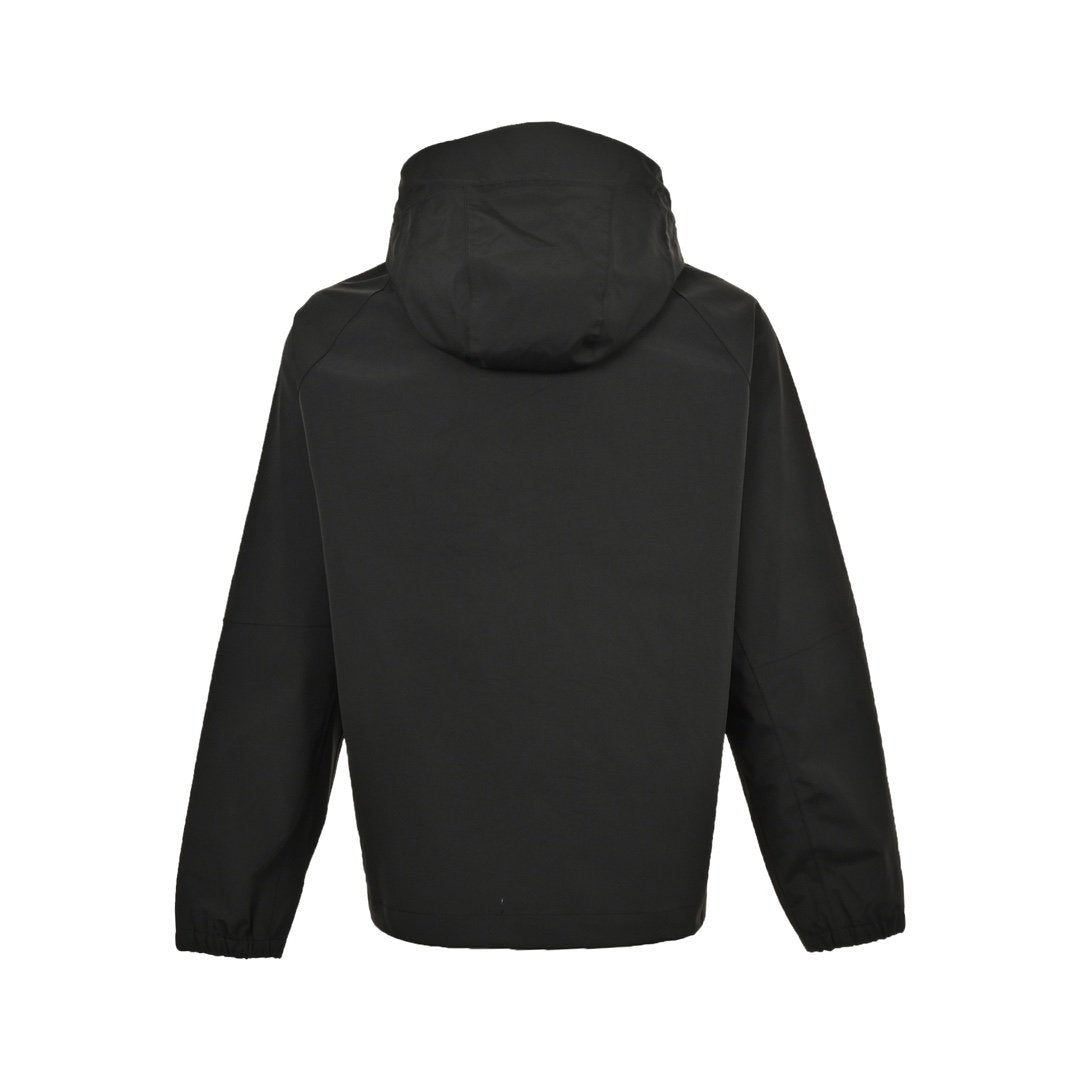 Givenchy Wind Jack Logo Print Black