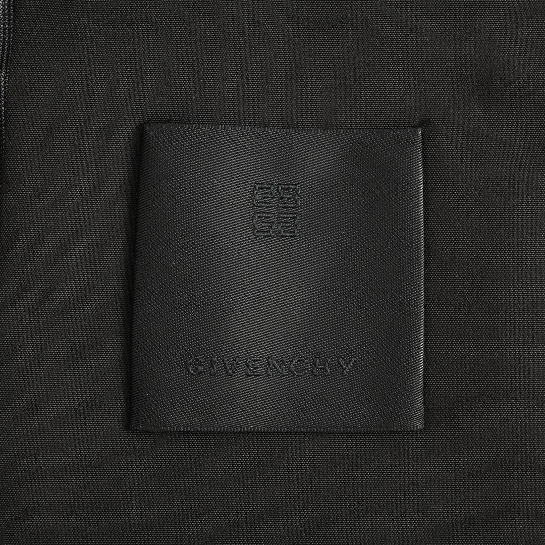 Givenchy Wind Jack Logo Print Black